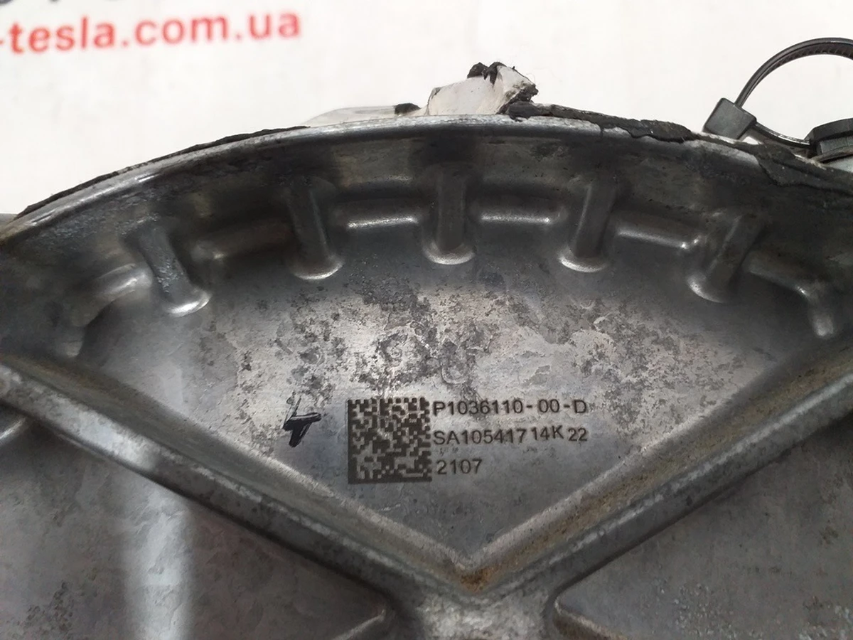 1 Front engine stator cover (pan) Tesla model S, model S REST 1035000-00-FZ