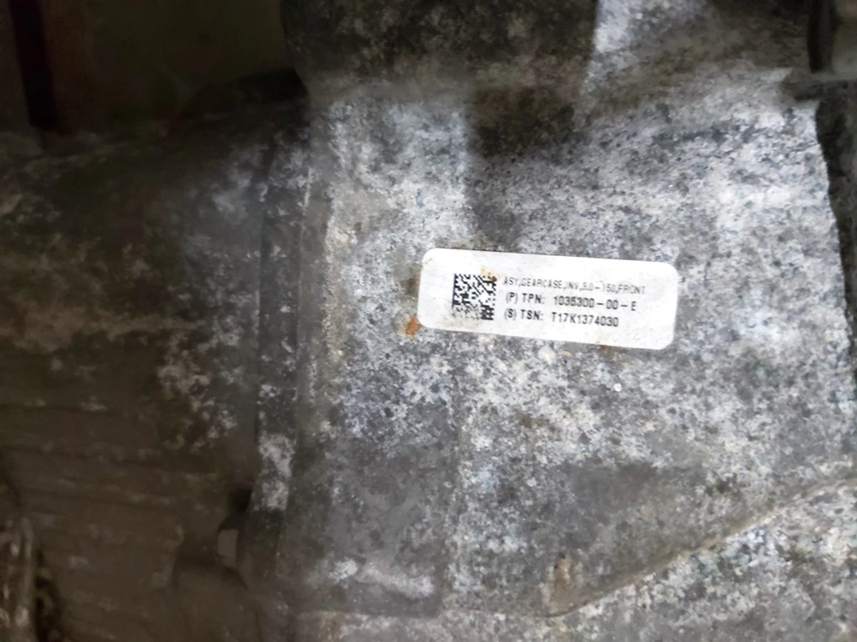 1 Мотор передній 3.0-150 без теплообмінника із пошкодженням TESLA model X 1134783-01-J