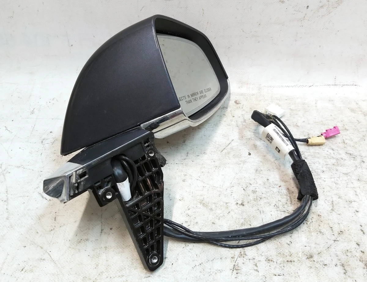 2 Exterior Mirrors, PREM, PWRFLD, domest, RH PMNG Tesla Model X 1035181-00-I