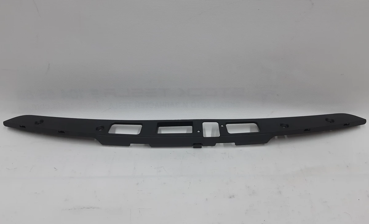 2 Number plate light bracket and chrome. trunk lid lining NEW Tesla model X 1046925-00-E