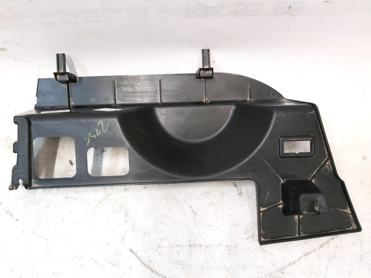 27 Assembly cover foot well pass left hand drive Tesla Model X 1035563-00-C