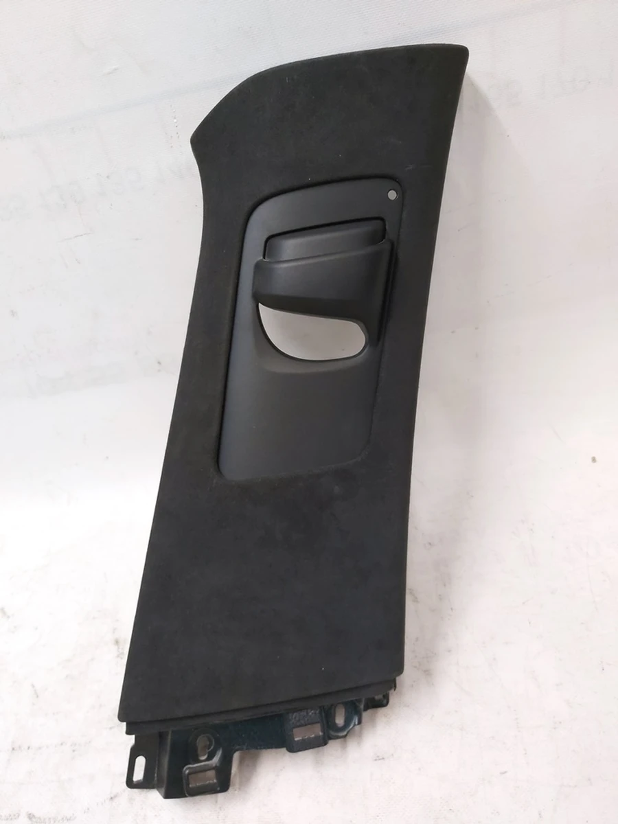 10 Облицовка стойки B верхняя правая ULTRASUEDE BLACK GRAPH Tesla Model X 1035954-16-I