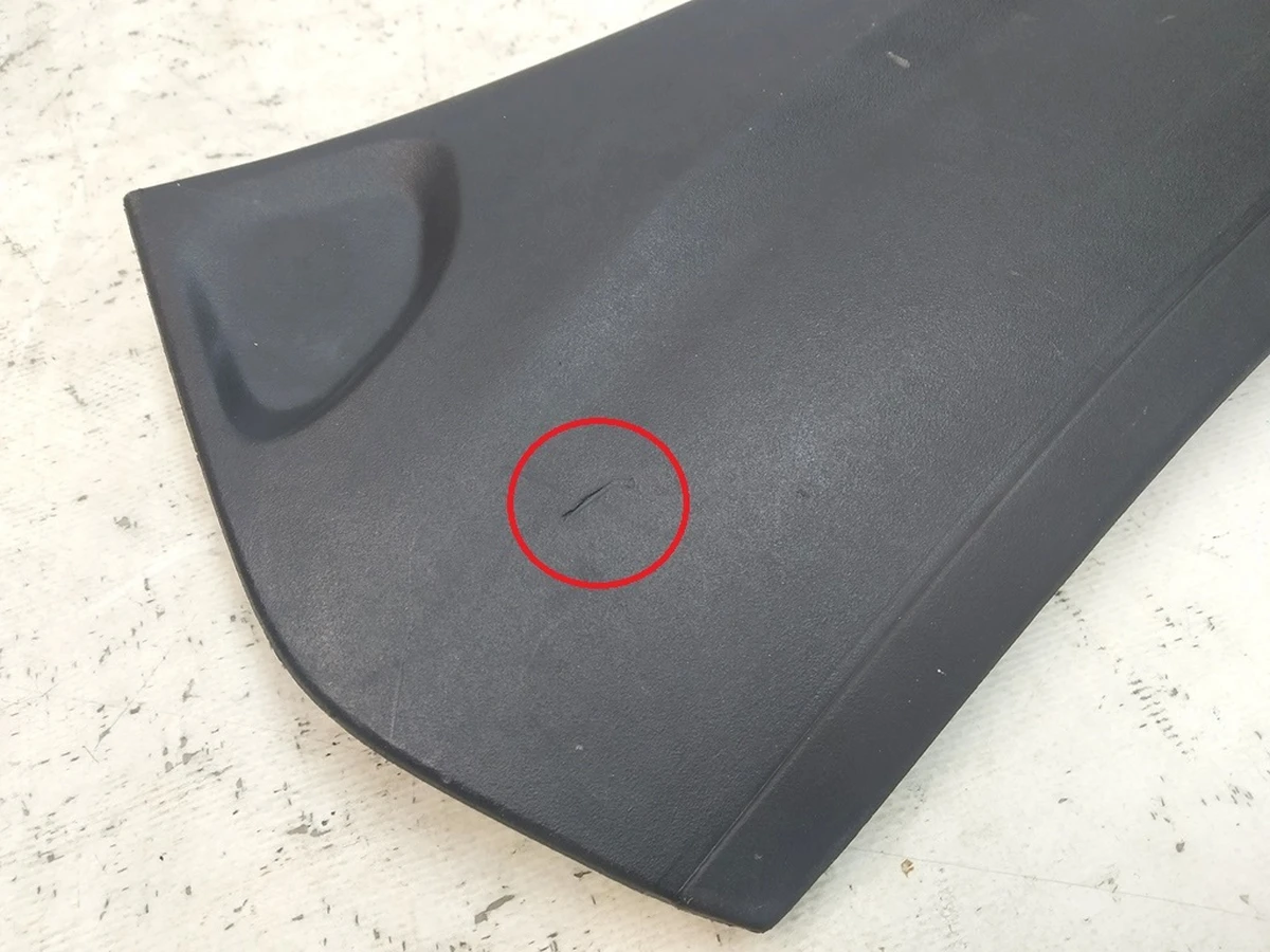 4 Assembly apron LH (damaged) Tesla Model X 1036236-00-G 