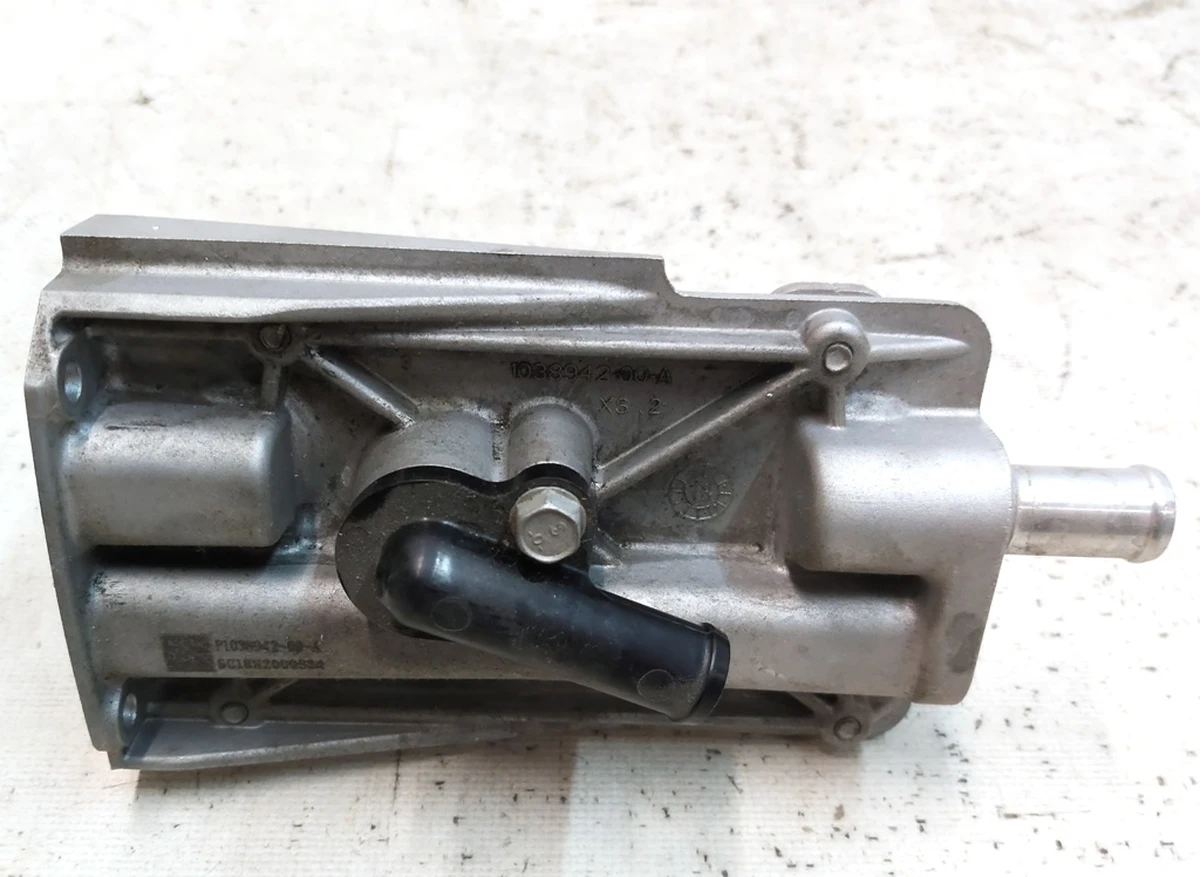 10 Теплообмінник/чиллер (CHILLER) мотора заднього Tesla model S REST, model X 1036404-00-B