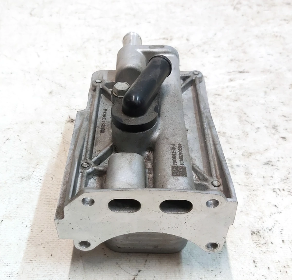 10 Теплообмінник/чиллер (CHILLER) мотора заднього Tesla model S REST, model X 1036404-00-B