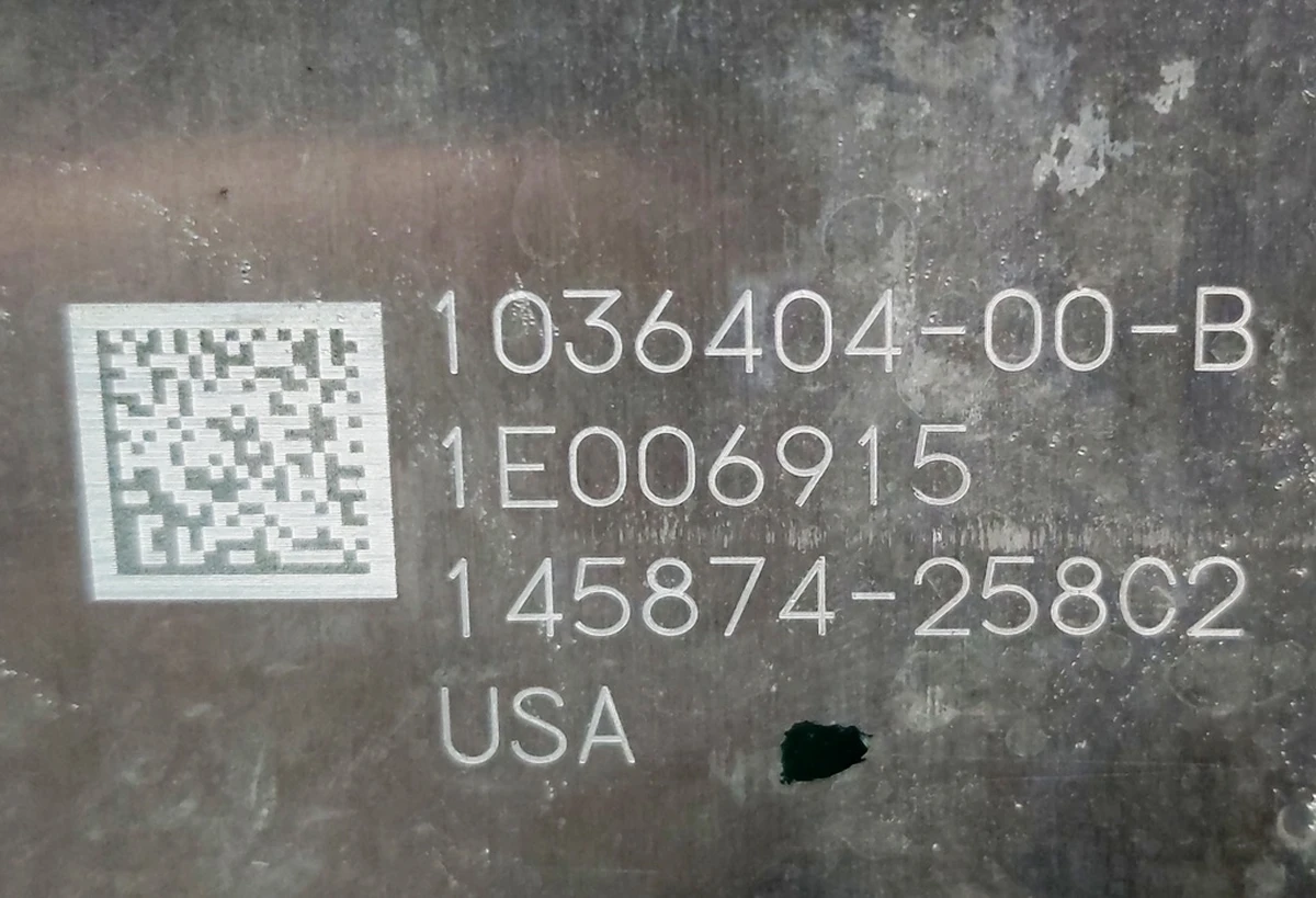 10 Теплообмінник/чиллер (CHILLER) мотора заднього Tesla model S REST, model X 1036404-00-B