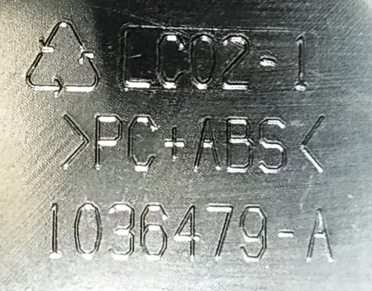 10 Хромированная ручка (пластик) наружная передняя/задняя левая Tesla model S, model S REST 1036479-00-B