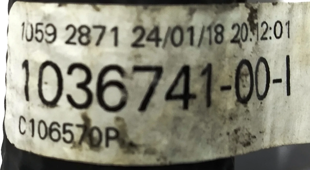 13 Шланг системи охолодження 4-х ходовий клапан / насос Tesla model X 1036741-00-I