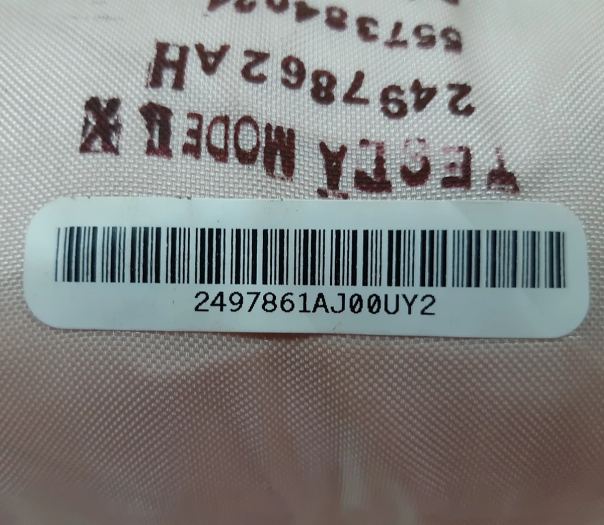 6 MX - Passenger air bags NA Tesla Model X 1036748-00-F