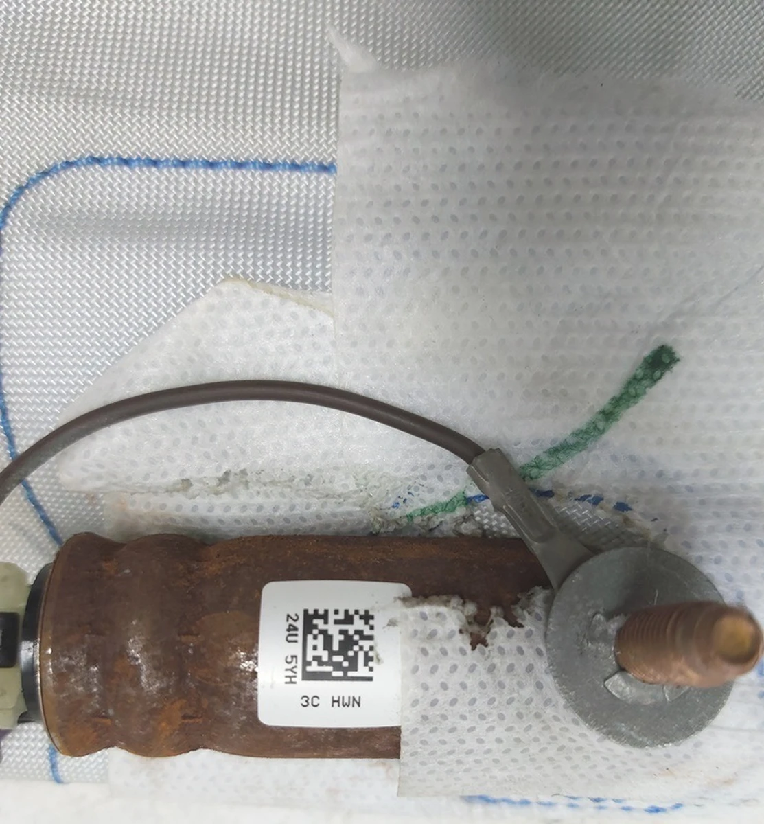 Подушка безопасности водительского сиденья под восстановление Tesla model S REST, model X 1036751-00-E