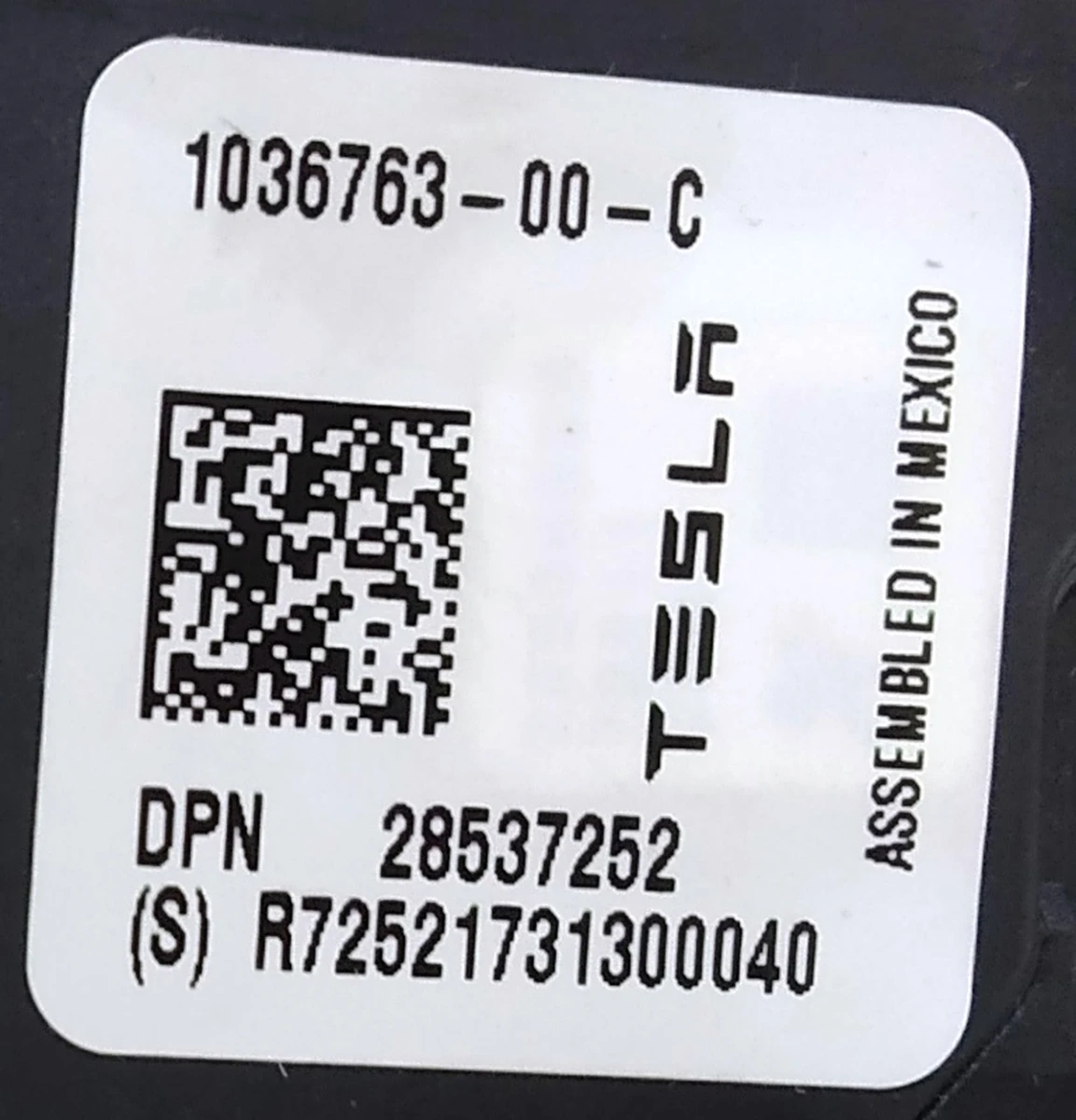 2 Датчик присутності пассажіского сидіння Tesla model S REST, model X 1074786