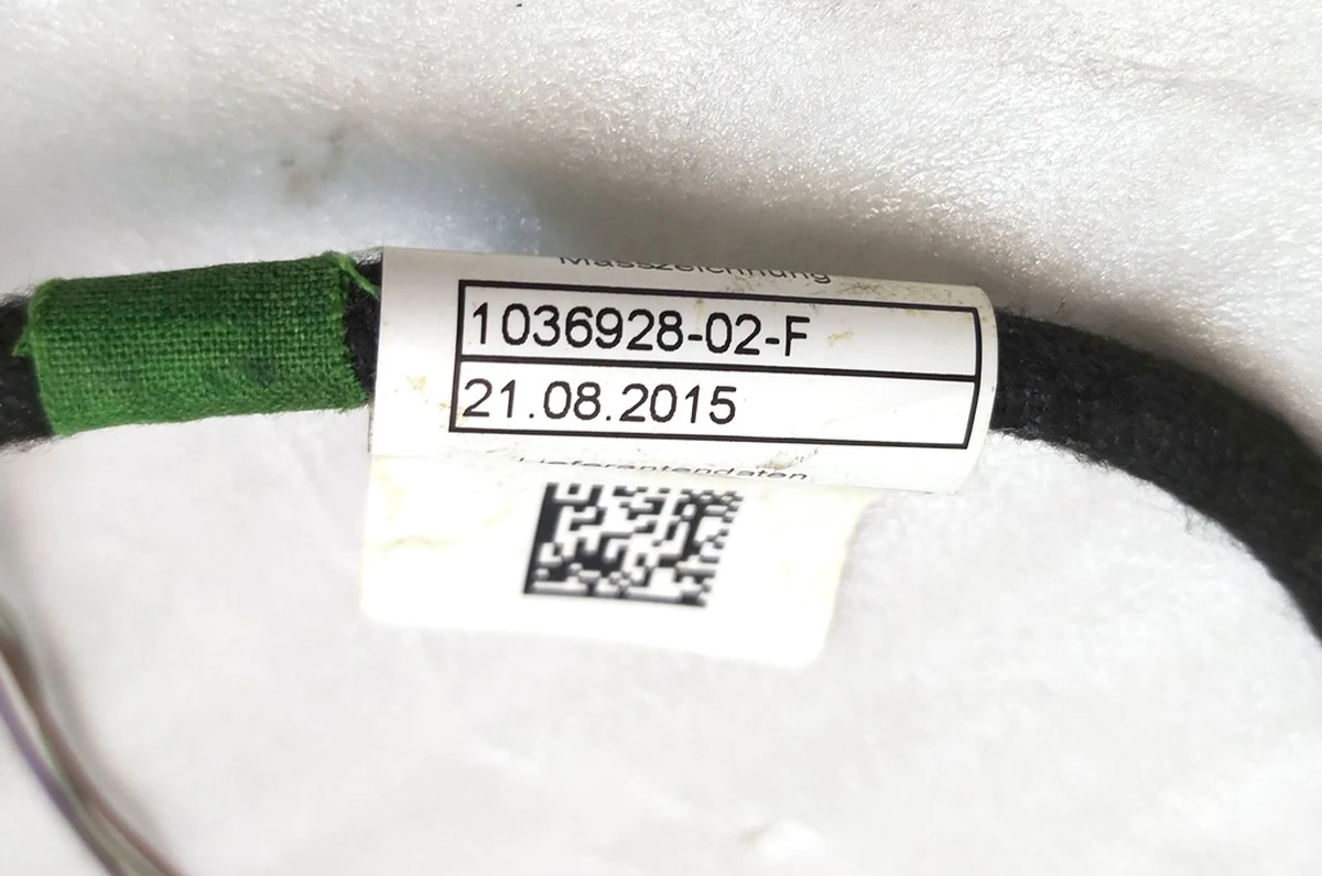 10 Електропроводка двері передньої правої Tesla Model X 1036928-02-F