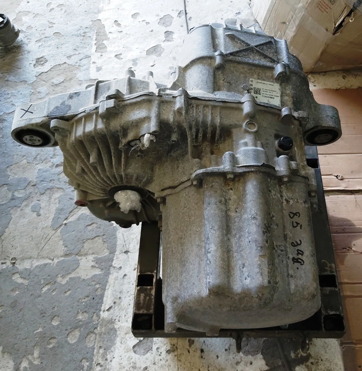 1 ASY,DRIVE,UNIT,3.0-150,REAR, ALUMINUM ROTOR without heat exchanger with damage Tesla model S REST, model X 1037000-20-A