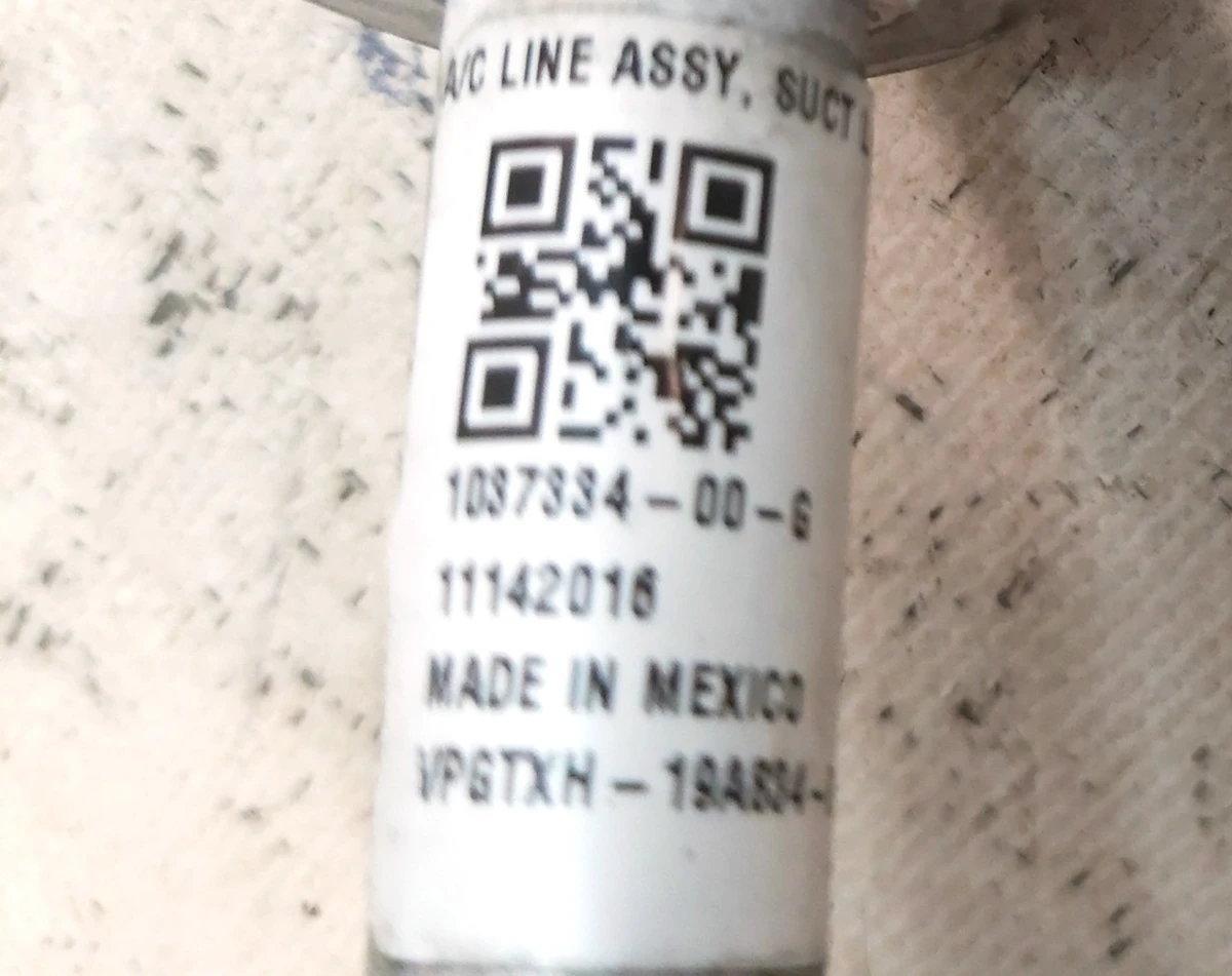 5 Трубка кондиционера сдвоенная Tesla model X 1037334-00-H