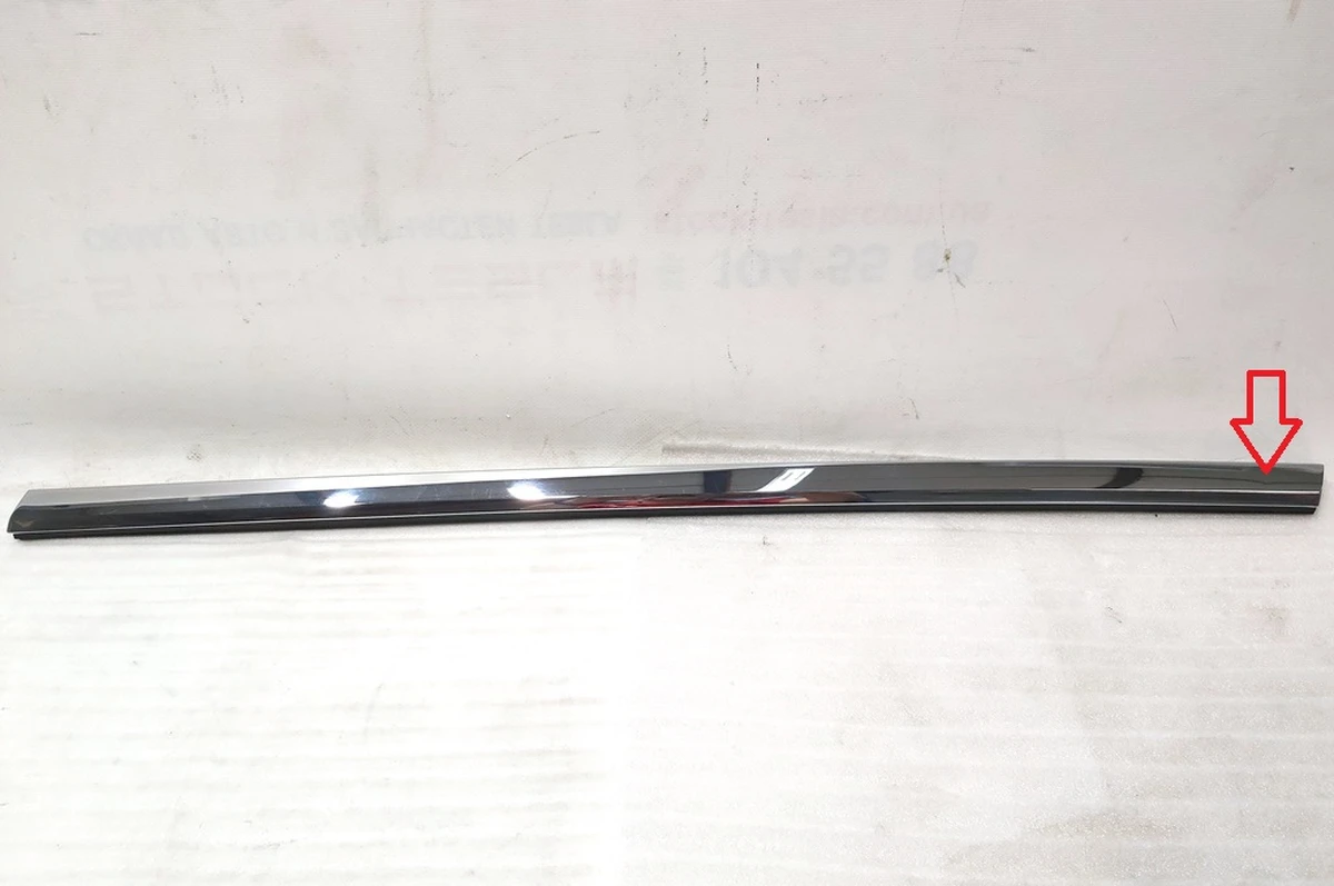 3 Молдинг зовнішній двері передньої лівої хром Tesla model S, model S REST 1038393-00-A