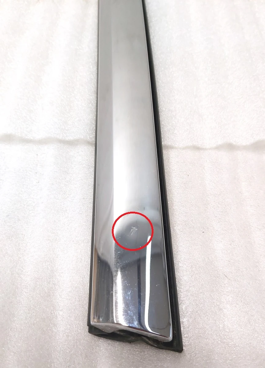 3 Молдинг зовнішній двері передньої лівої хром Tesla model S, model S REST 1038393-00-A