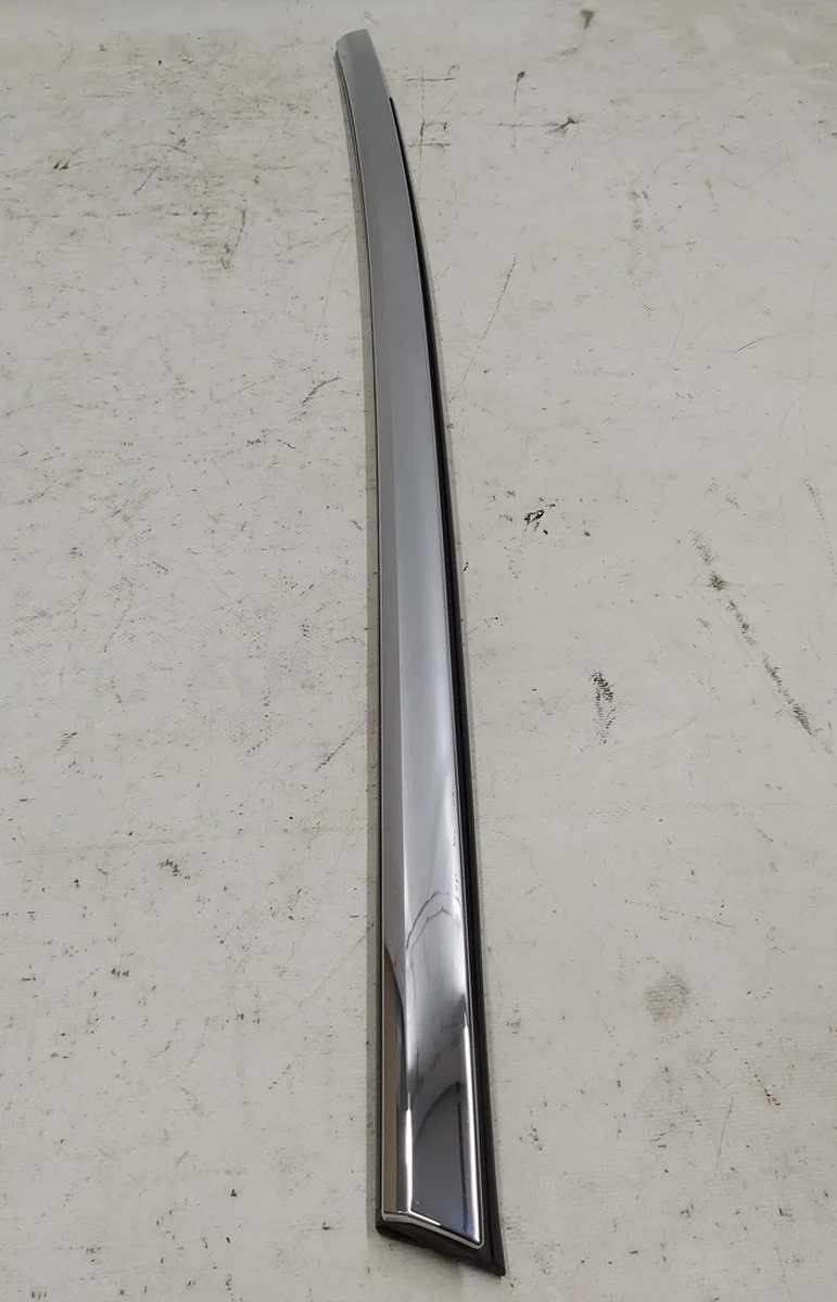 4 Молдинг зовнішній двері задньої лівої хром із пошкодженням Tesla model S, model S REST 1038395-80-A