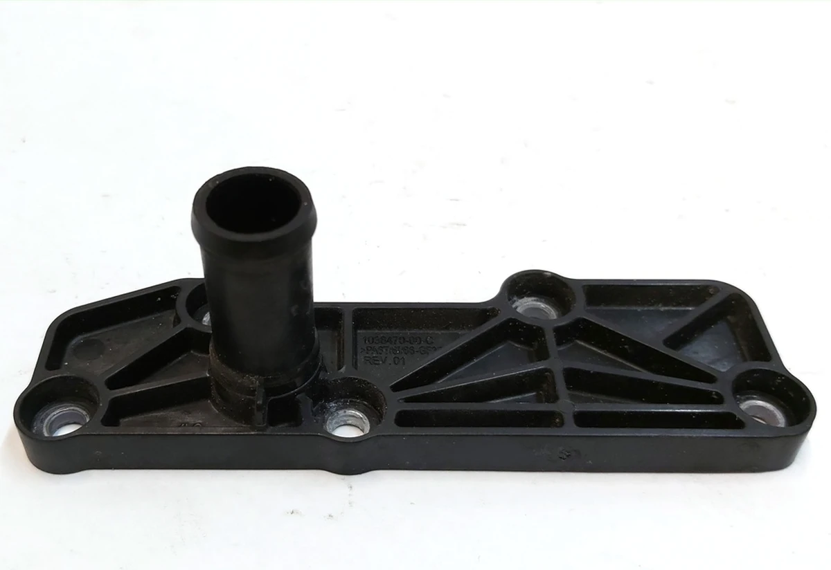 Nipple (pipe) of the cooling system of the inverter of the front motor REV01 Tesla model X 1038470-00-C