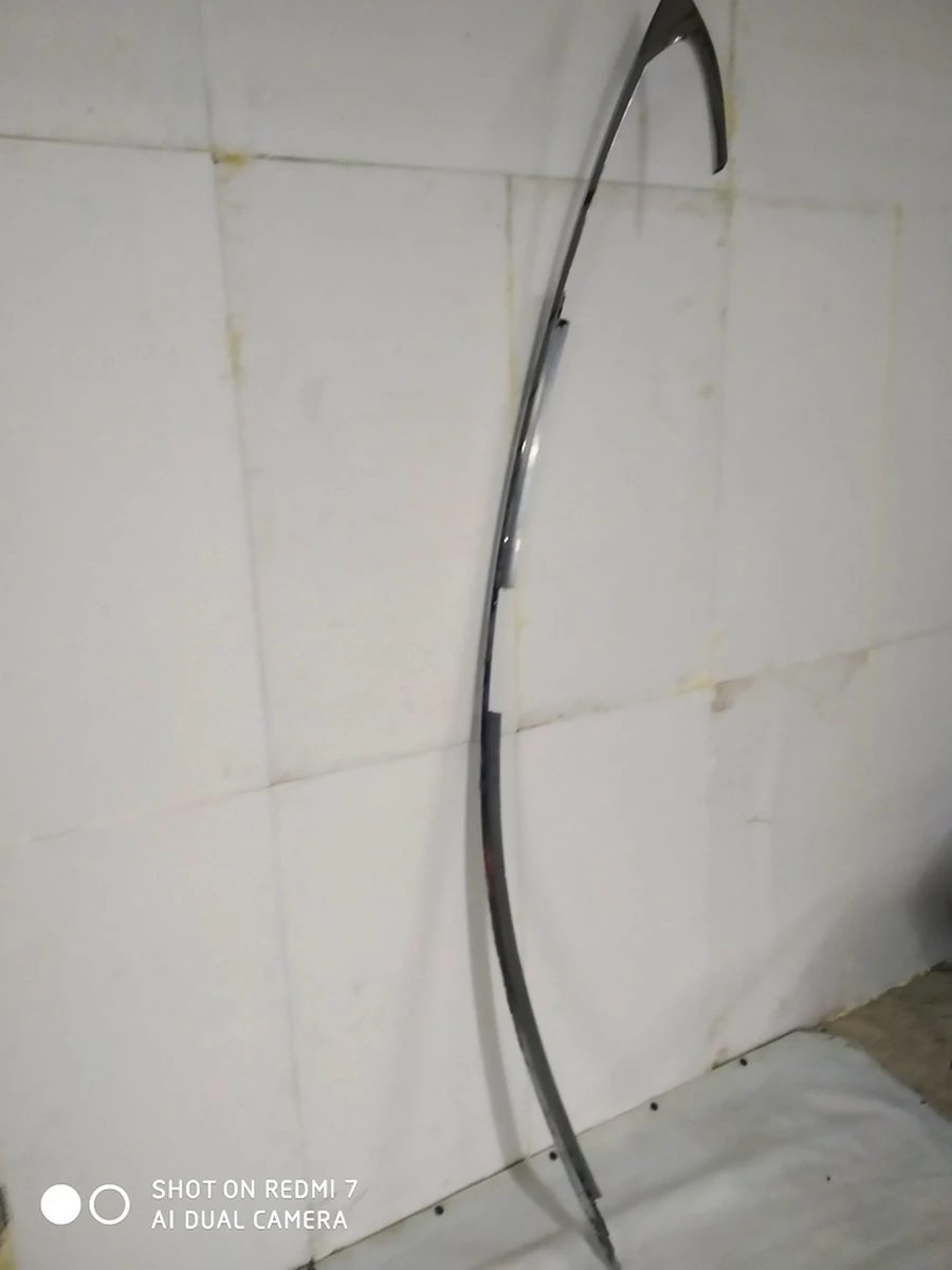 1 Молдинг кузова бічний лівий хромований метал Tesla model S, model S REST