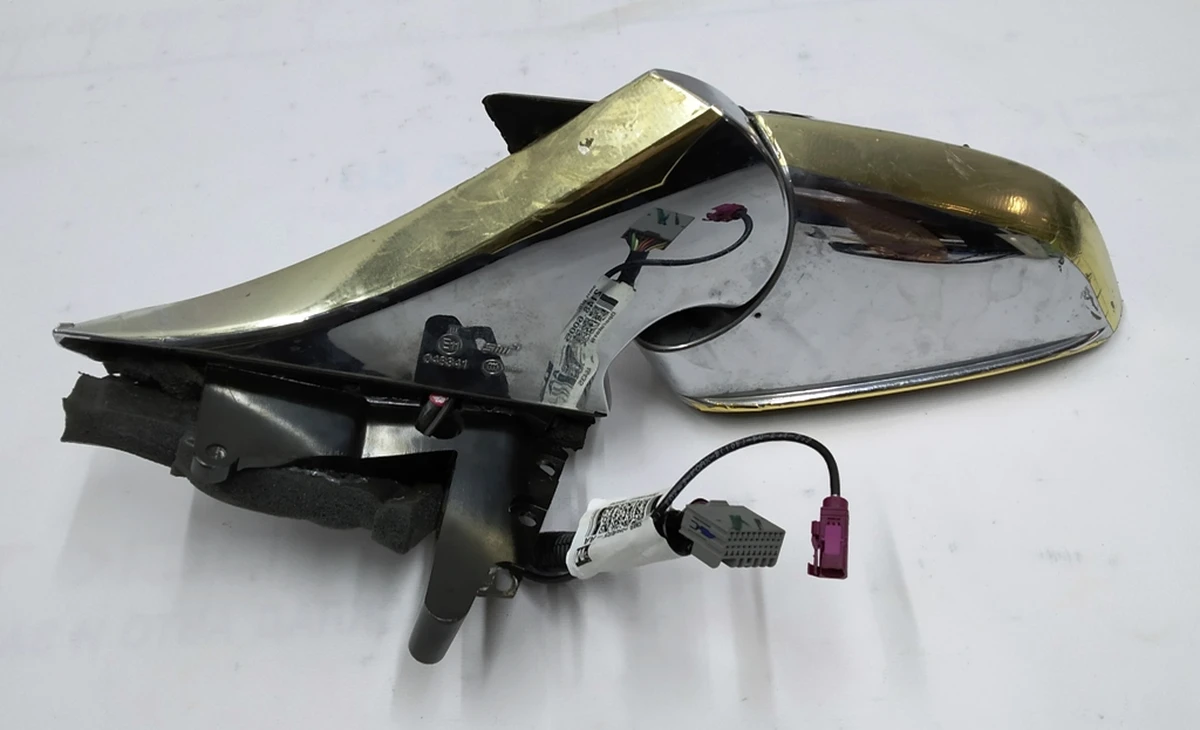 1 Дзеркало зовнішнє ліве PREMIUM у зборі (без дзеркального елемента та верхньої накладки) Tesla model S, model S REST 1041317-00-G