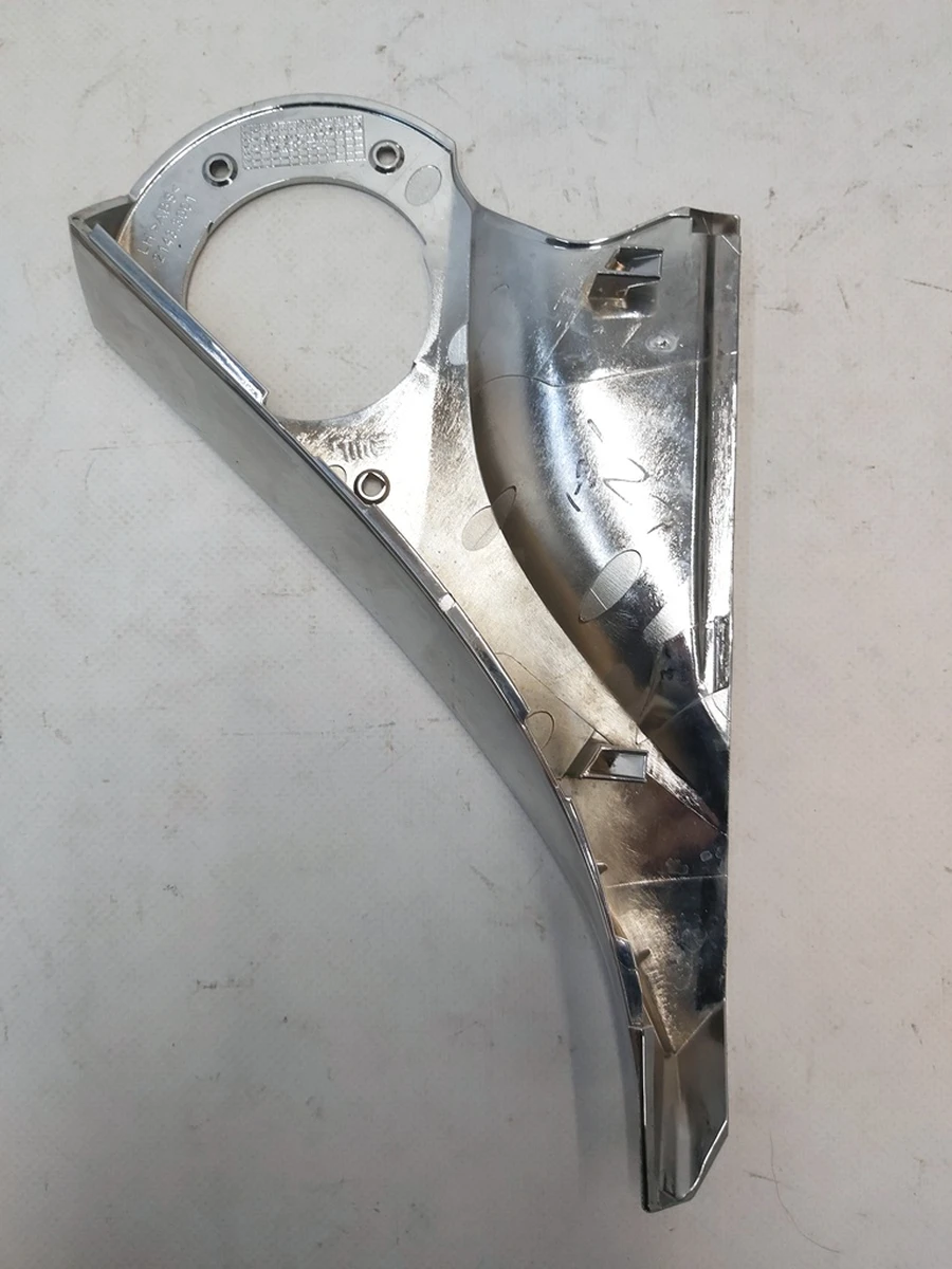 3 Накладка кронштейна дзеркала зовнішнього верхнього лівого 2148.3001 CHROME з пошкодженням Tesla Model S, Model S REST 1041317-00