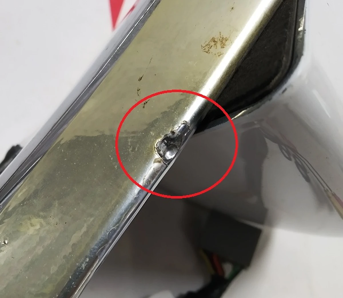 3 Зеркало наружное правое PREMIUM (без зеркального элемента, с повреждением)с автоскладыванием Tesla model S, model S REST 1041318-00-G