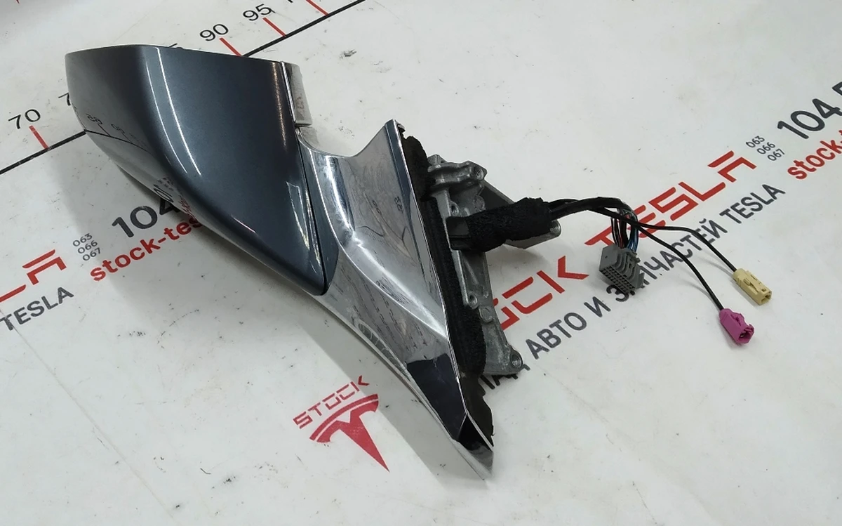 3 Дзеркало зовнішнє праве PREMIUM у зборі (з пошкодженням, без можливості автоскладання) Tesla model S, model S REST 1041318-00-G