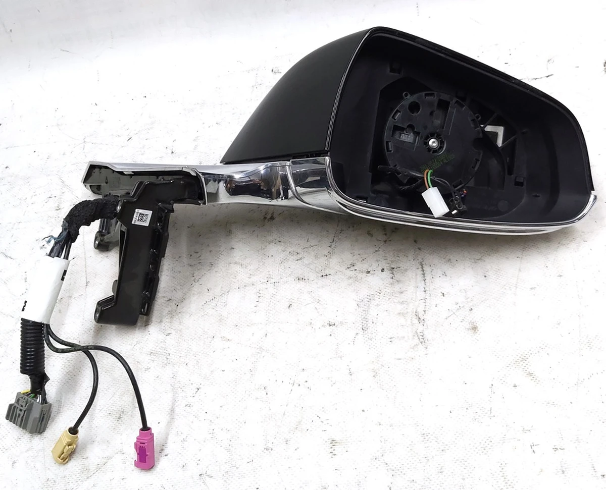 3 MS EXT MIRROR ASY, PREMIUM, DOMESTIC, RH PBSB without mirror element with damage Tesla model S, model S REST 1041318-00-G