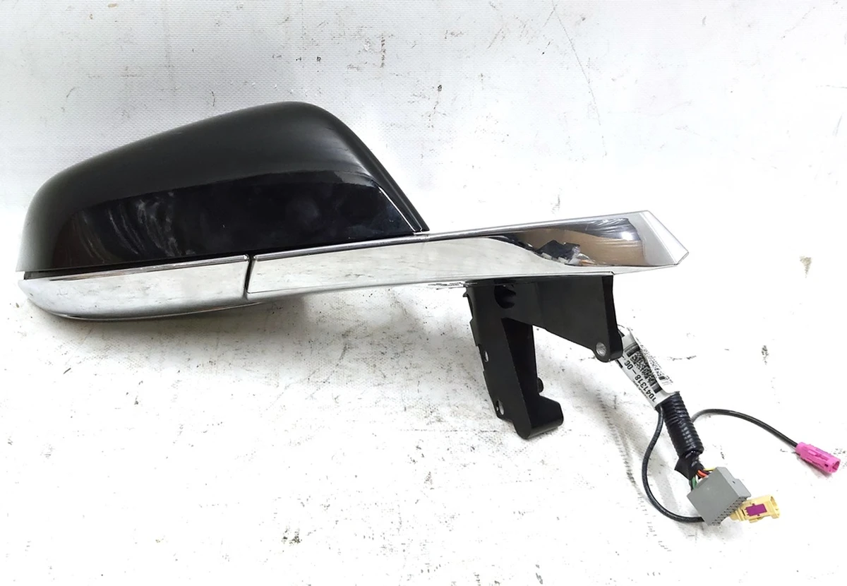 MS EXT MIRROR ASY, PREMIUM, DOMESTIC, RH PBSB without mirror element with damage Tesla model S, model S REST 1041318-00-G