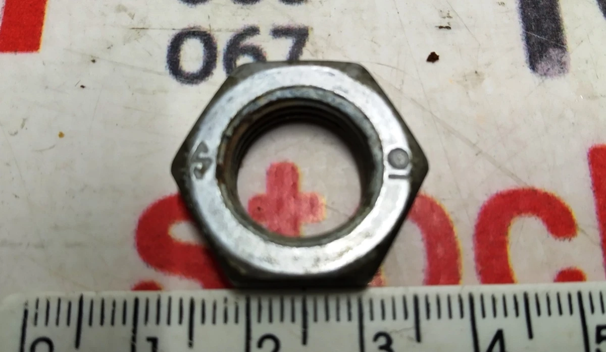 4 NUT HX M14x1.5 PC10 THIN Tesla Model S, Model S REST, Model X, Model 3, Model Y 1042551-00-A