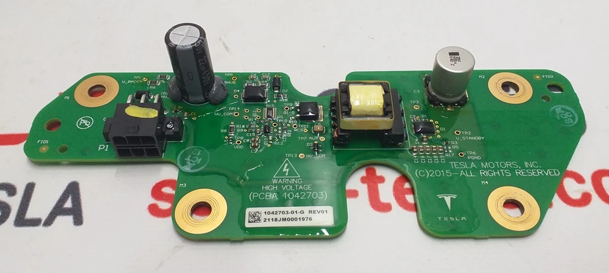 Блок живлення плати BMS управління основною батареєю REV01 Tesla model S REST, Tesla model X 1042703-01-G