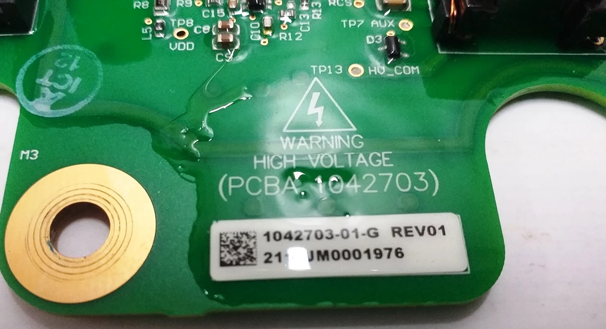 Блок живлення плати BMS управління основною батареєю REV01 Tesla model S REST, Tesla model X 1042703-01-G