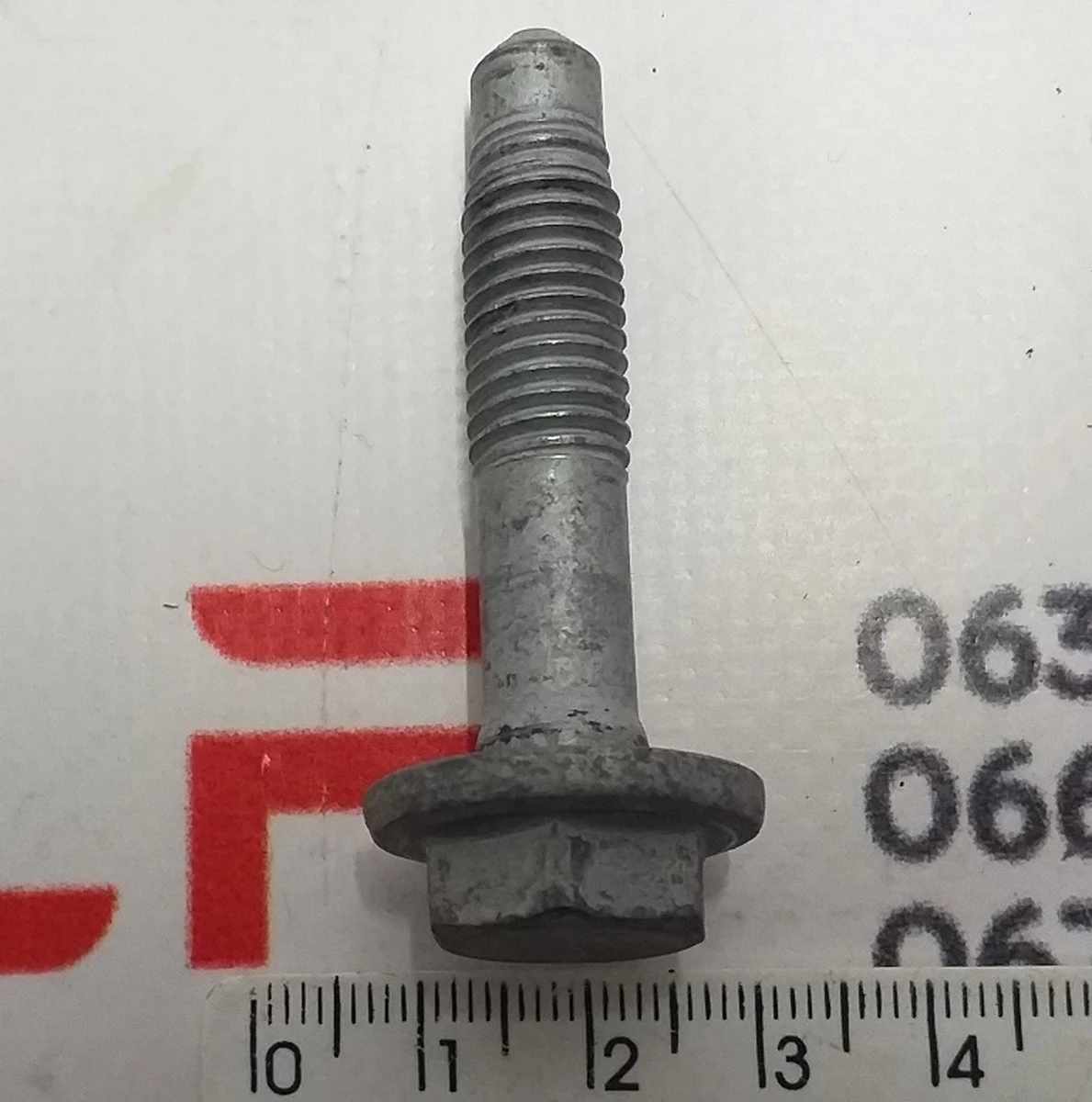 6 Болт заднего амортизатораHF M10-1.5x49 [10.9]ZNFL CMAT Tesla Model 3, Model Y 1044040-00-B