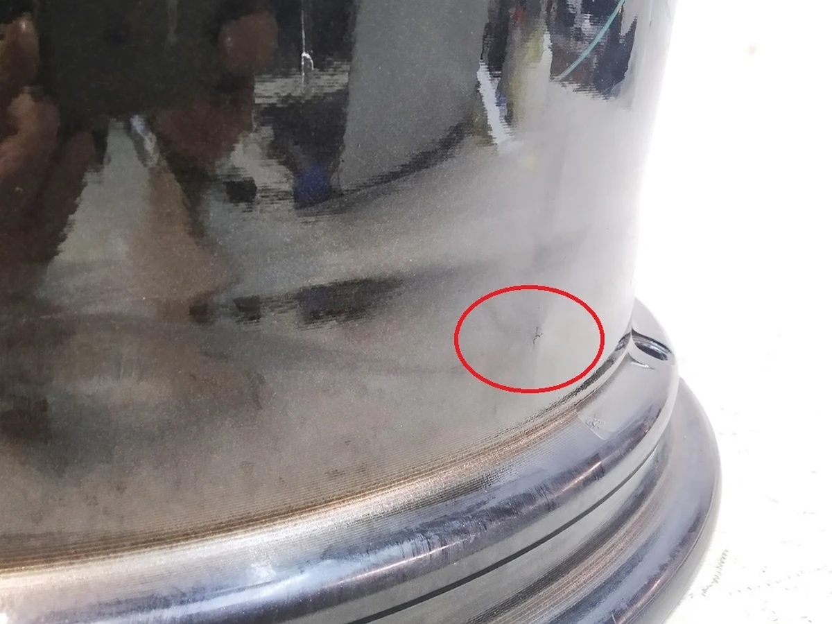 1 Диск колісний 18X8.5J ET40 AERO з пошкодженням Tesla model 3 1234221-00-C