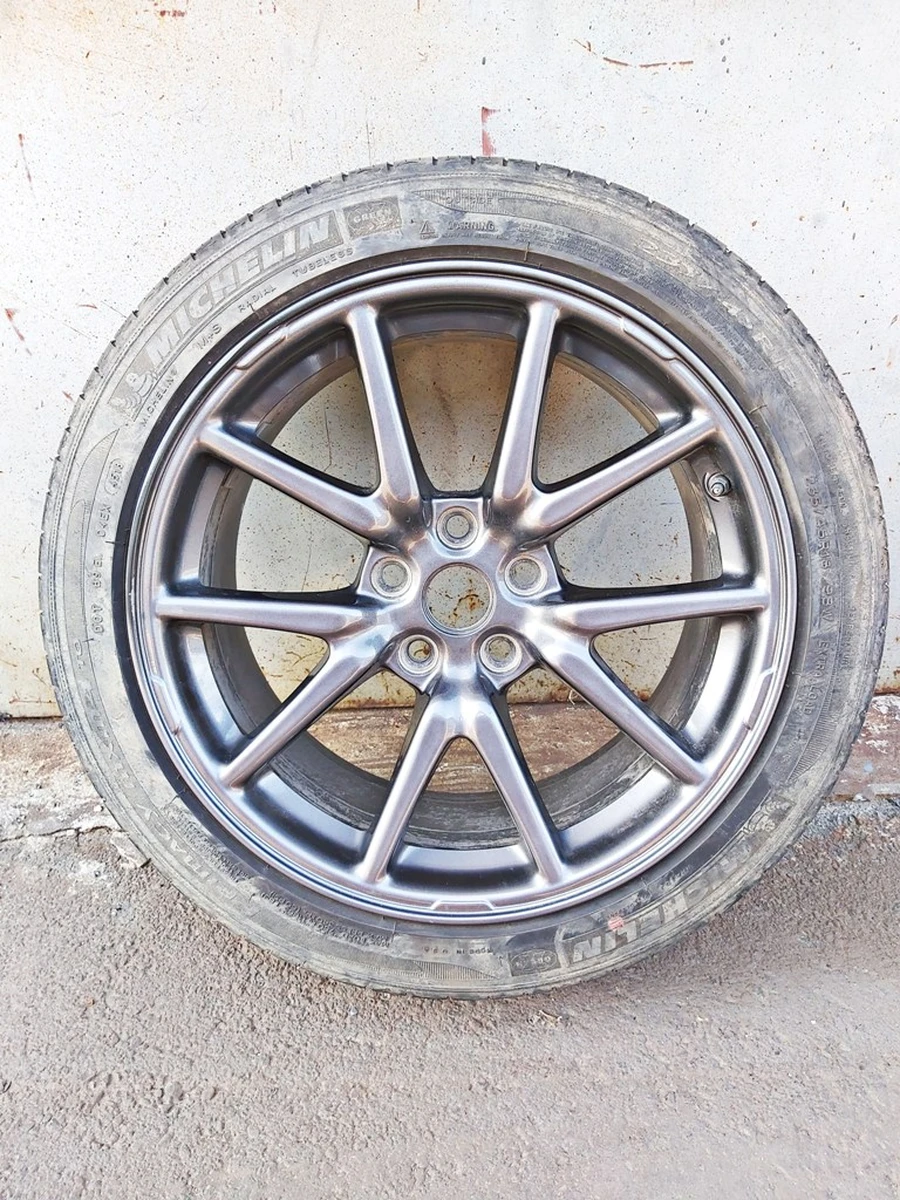1 Колесо в зборі з пошкодженням (диск18*8.5J AERO шина Michelin Primacy 235/45 R18 датчик TPMS протектор 4,15 мм) Tesla model 3 1234221-00-C