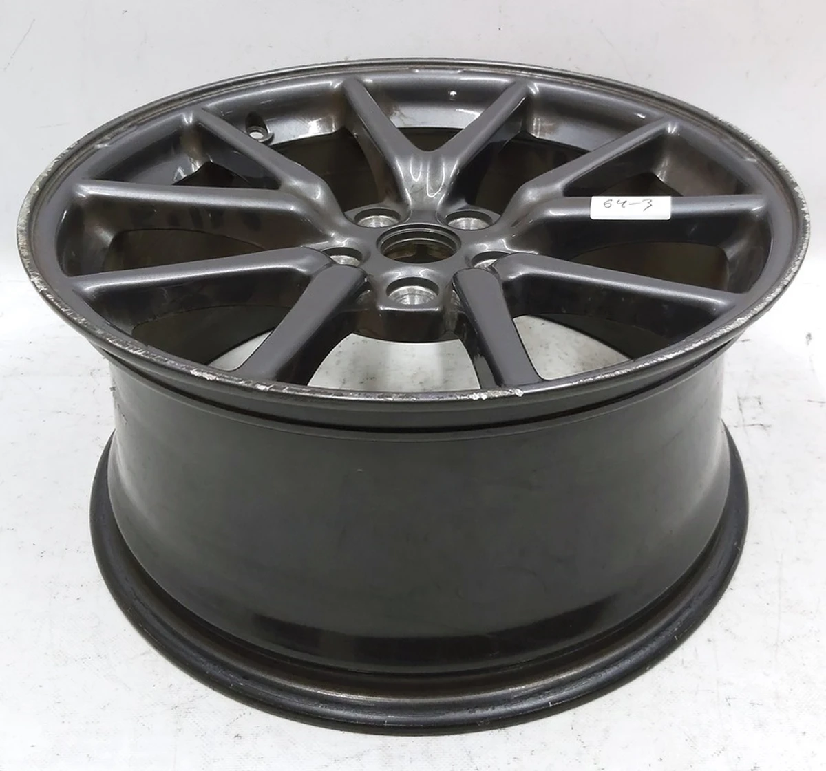 1 WHEEL, 18X8.5J ET40, AERO damaged Tesla model 3 1234221-00-C