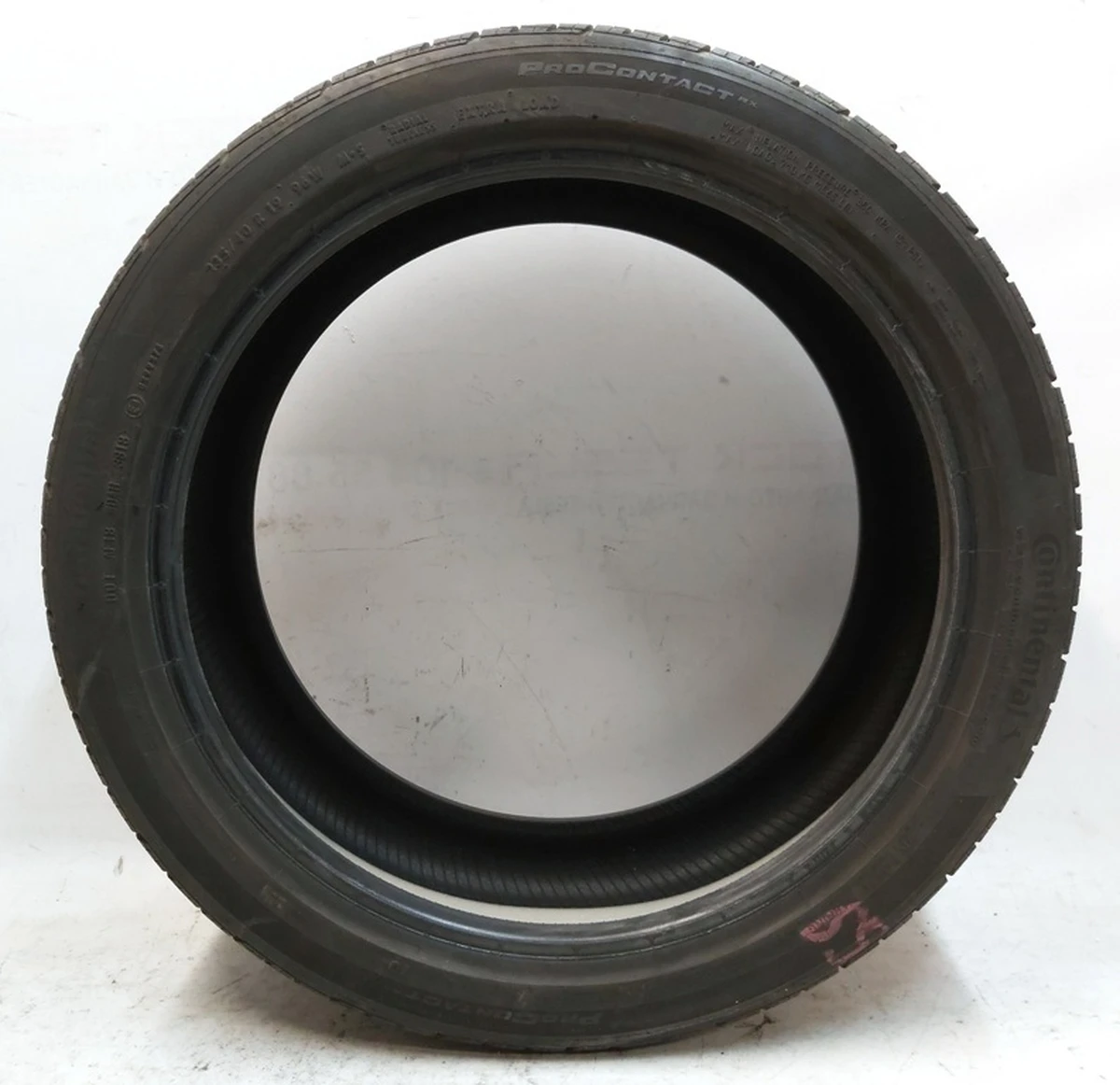 1 Шина 235/40R19 96W A/S CONTINENTAL PROCONTACT RX TIRE 4,67мм Tesla model 3 1044255-00-A