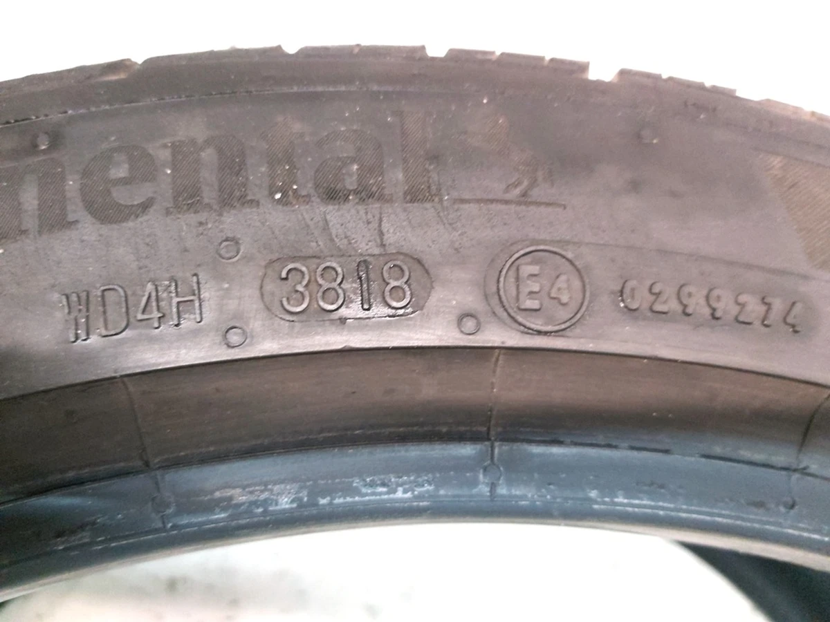 1 235/40R19 96W A/S CONTINENTAL PROCONTACT RX TIRE 6,27mm Tesla model 3 1044255-00-A