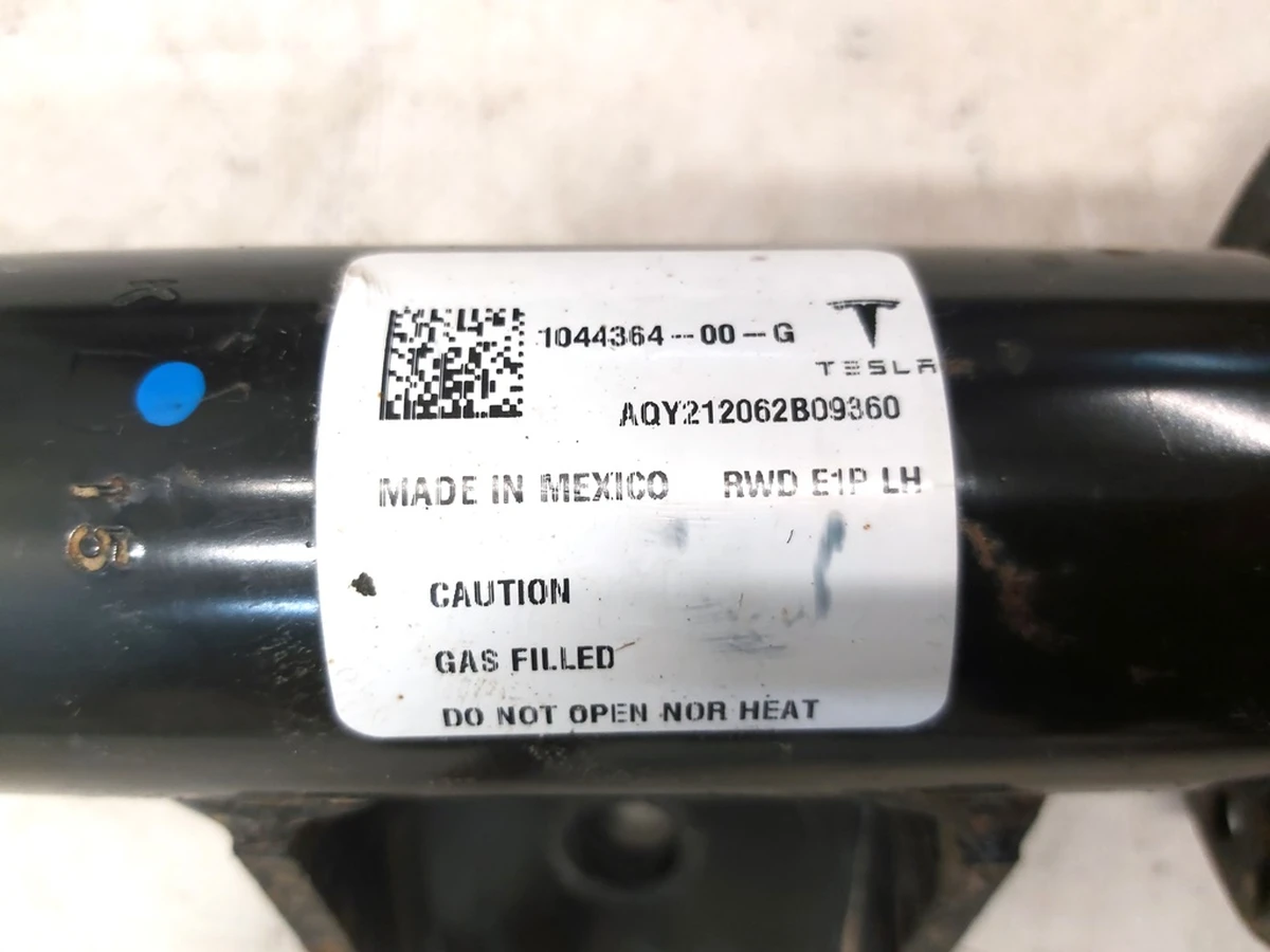 1 Амортизатор передній лівий (пружинний) із пошкодженням Tesla model 3 1044364-00-G