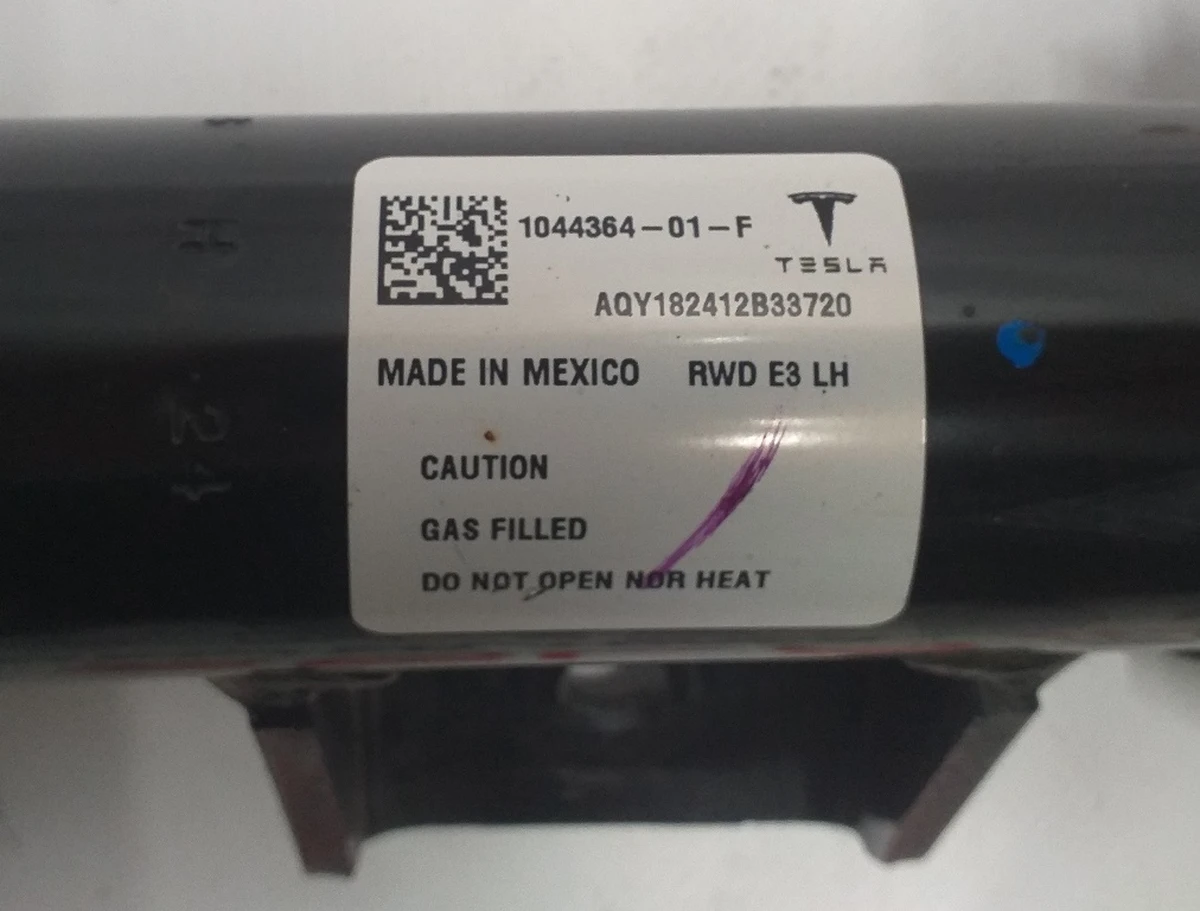 1 Модуль пружинний передній лівий E3 RWD в зборі Tesla Model 3 1044364-01-F