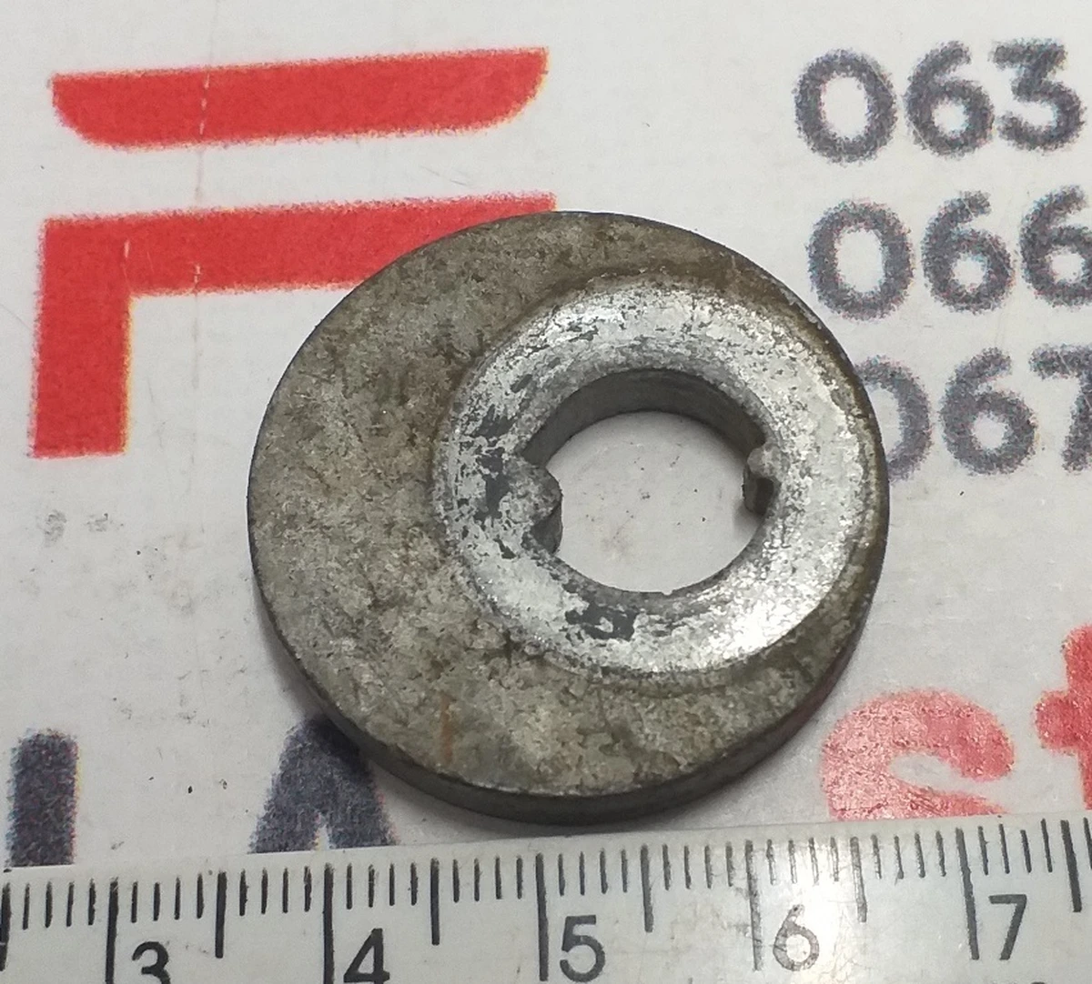 12 Шайба розвального болта 12X32X5 STL ZNFL Tesla Model 3, Model 3 Jan 2024, Model Y, Model Y Feb 2025 1044404-00-B