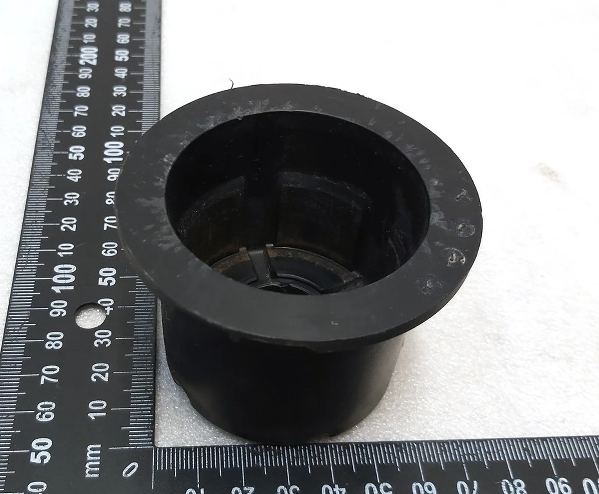 1 Shock absorber dust boot cup (plastic) front Tesla Model 3 1044461-01-E