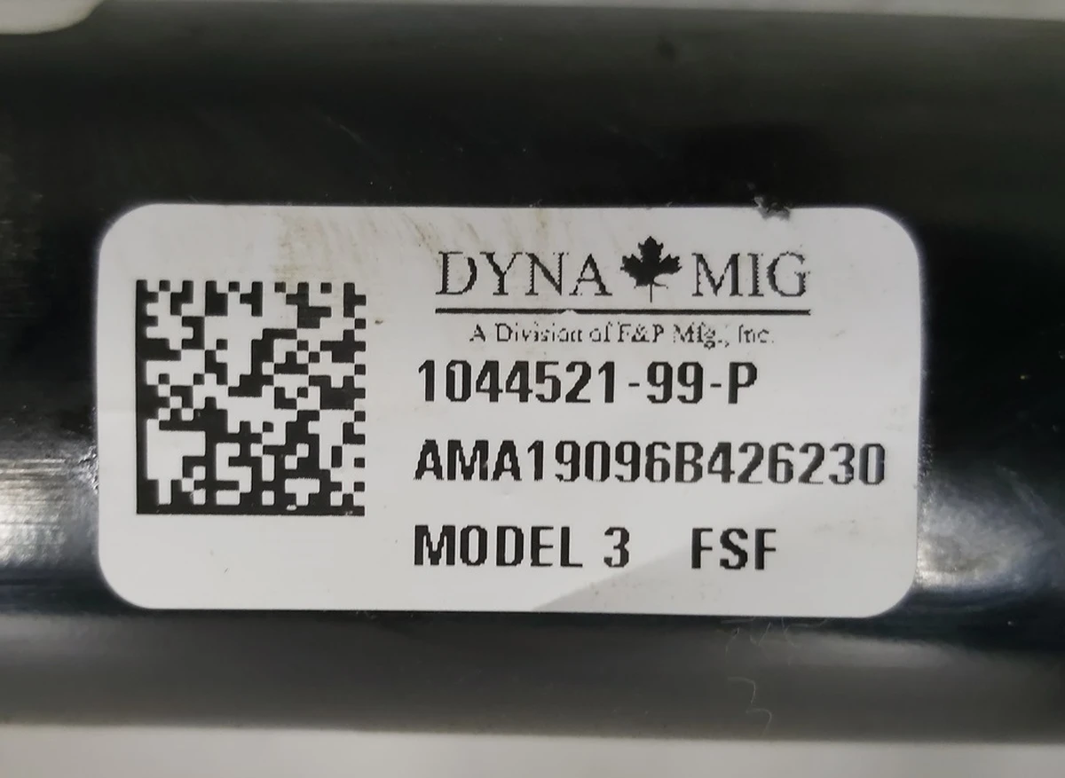 1 Підрамник передній Tesla model 3 1044521-00-N