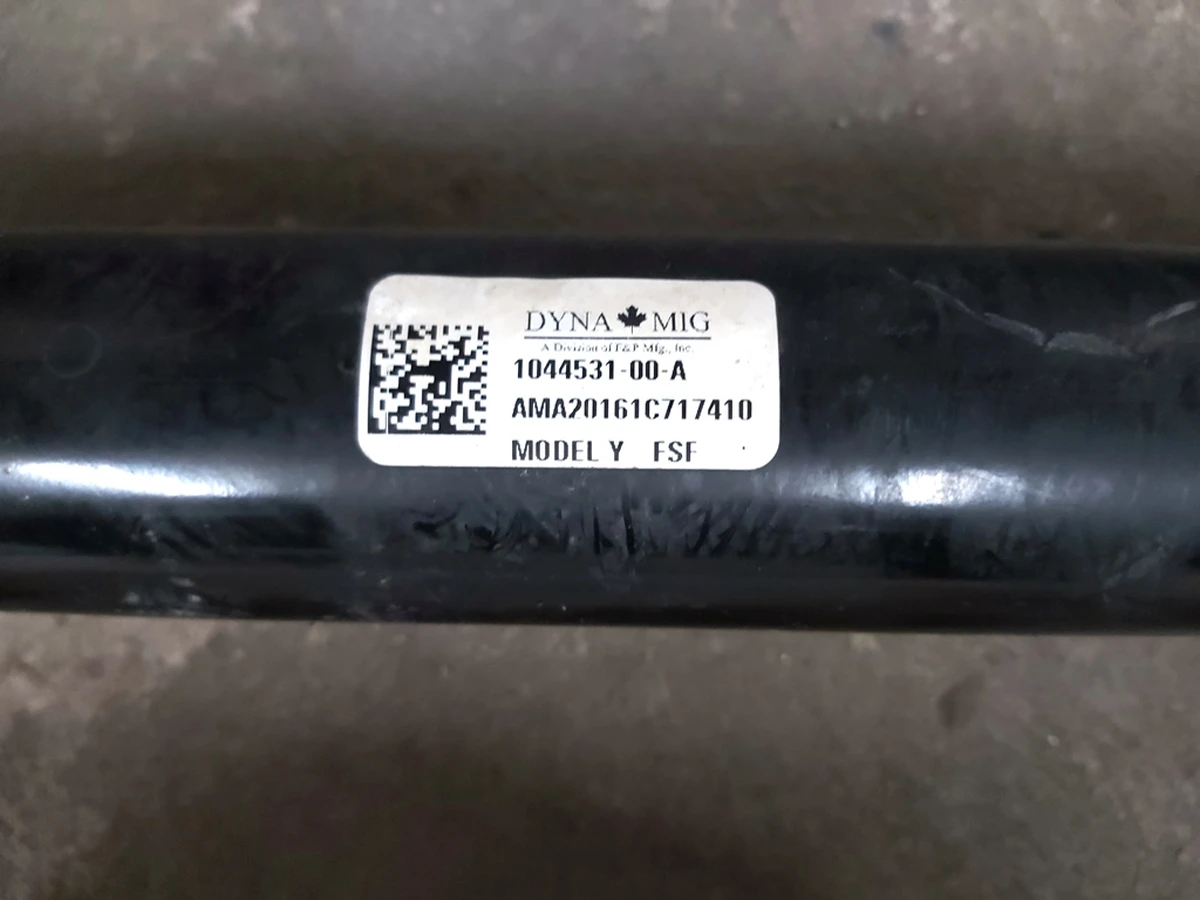 1 FRONT SUBFRAME ASSEMBLY AWD Tesla Model 3, Model Y 1044531-00-C