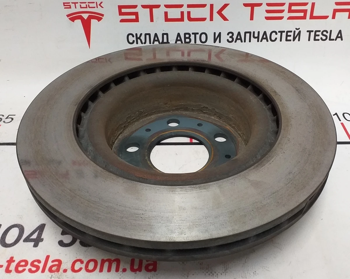1 Диск гальмівний передній BASE CAST IRON Tesla model 3, model 3 Jan 2024 1044611-00-D