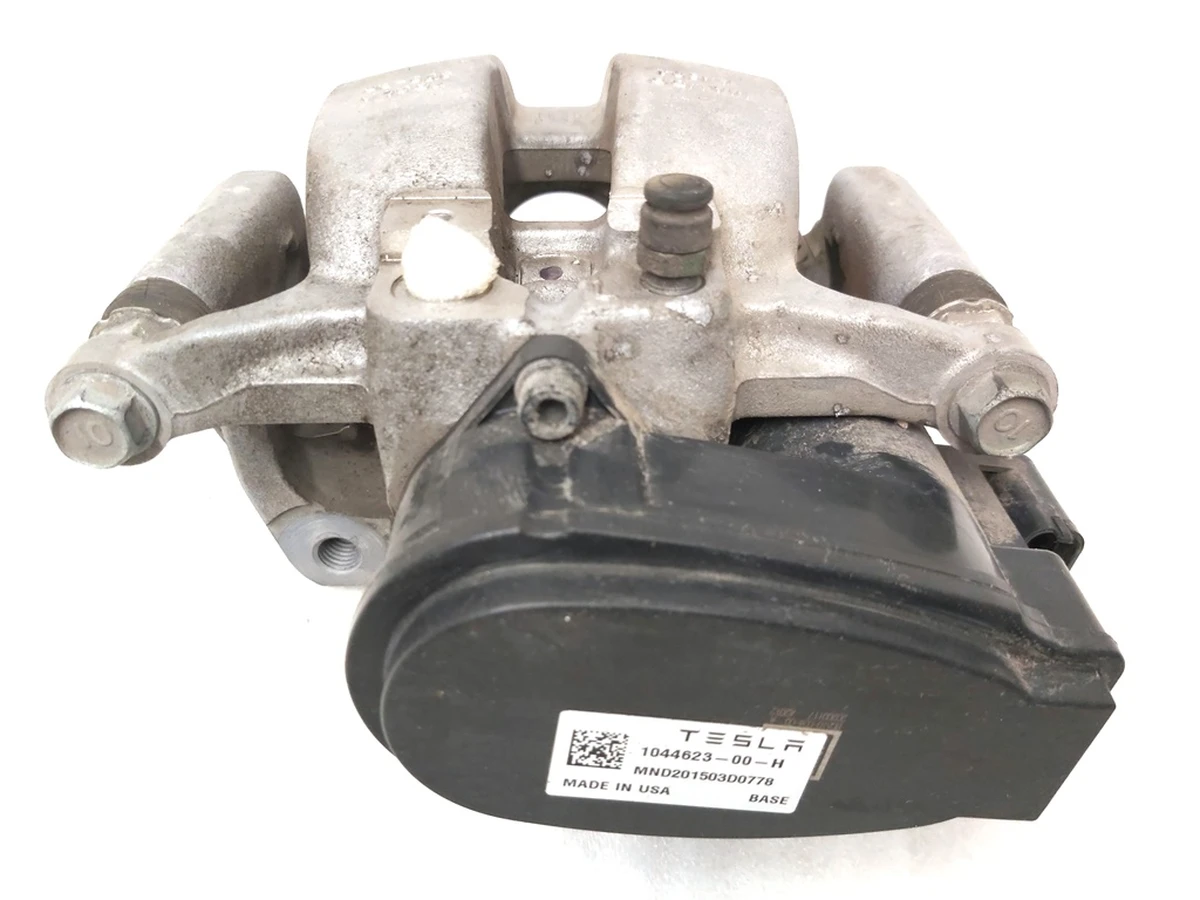 8 REAR BRAKE CALIPER WITHOUT PADS - BASE - LEFT HAND Tesla model 3, model Y 8008206-00-A