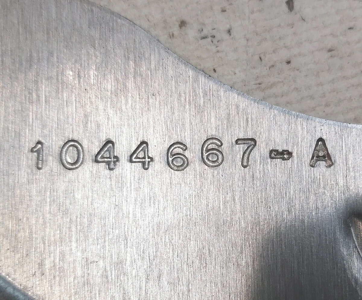 2 REAR BRAKE SHIELD, LEFT HAND, PERF Tesla model Y 1044667-00-A