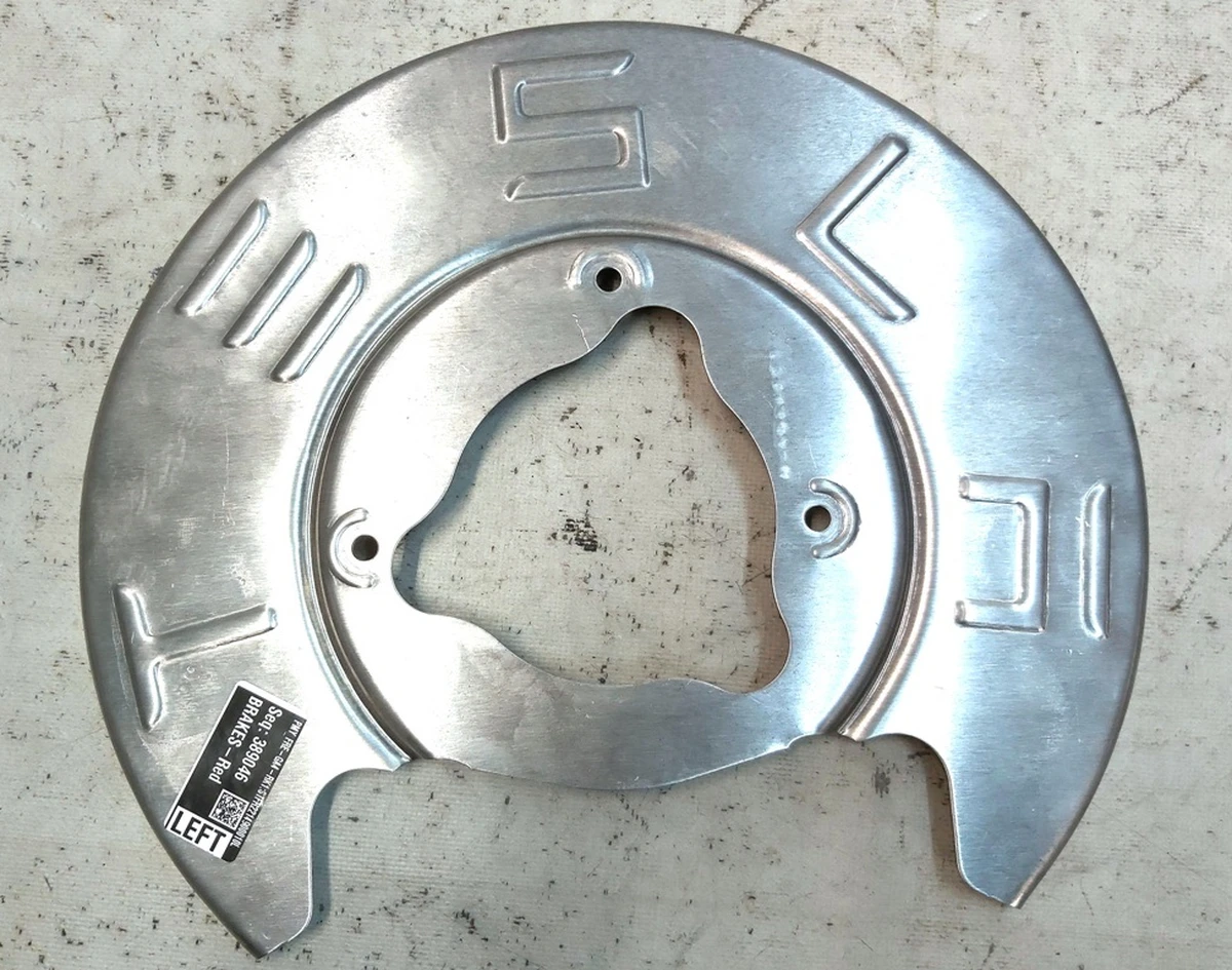 2 REAR BRAKE SHIELD, LEFT HAND, PERF Tesla model Y 1044667-00-A