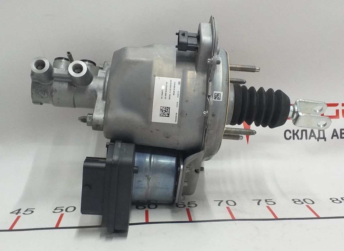 1 BRAKE BOOSTER AND MASTER CYL ASSY LHD partially assembled, without tank, lid, sensor Tesla model 3 1044671-99-F
