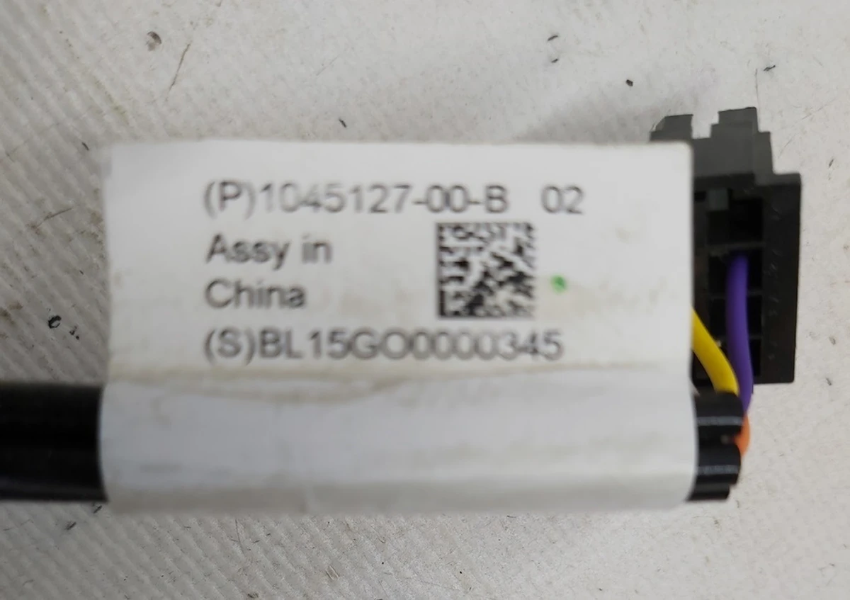 Електропроводка основної батареї від плати BMS до контакторів Tesla model X S REST 1045127-00-B